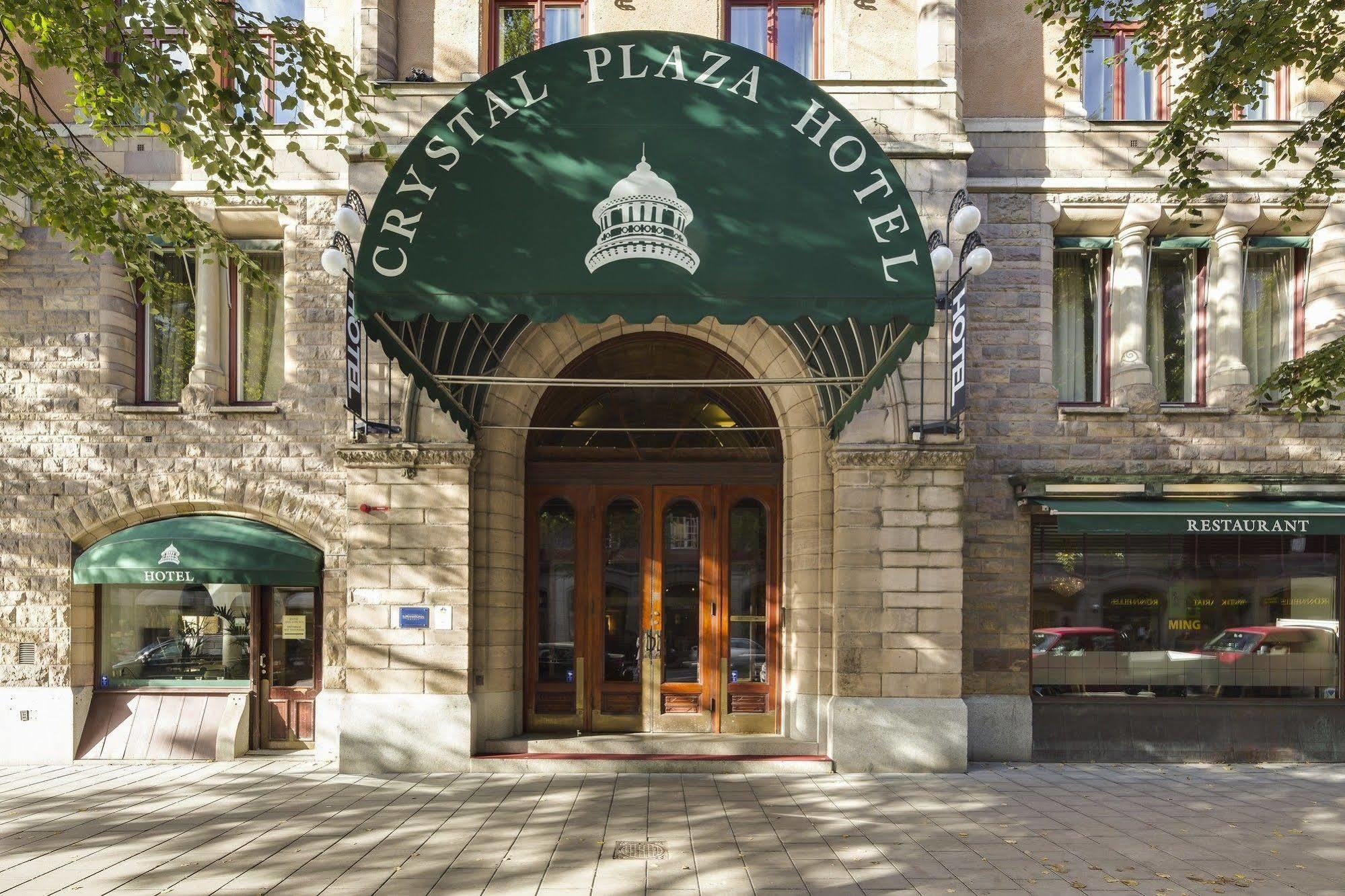 Crystal Plaza Hotel Stockholm Exterior foto